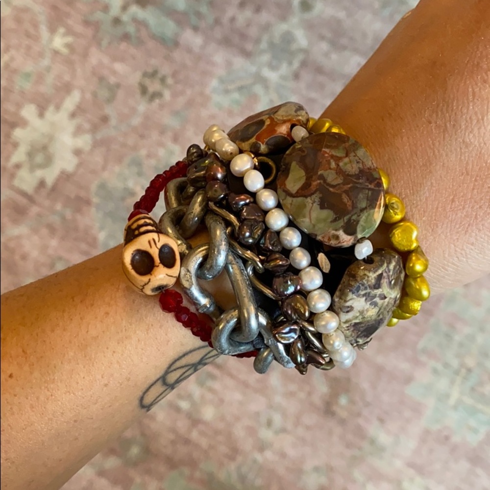 One of a Kind, handcrafted bracelet
